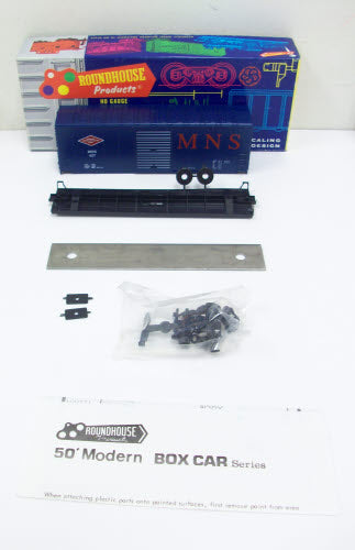 Roundhouse 1117 HO Minneapolis Northfield & Southern 40' Modern Boxcar # 427 Kit