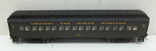 Rivarossi 4036 HO Chicago and North Western 60' 3-Set Coach Cars
