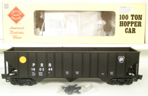 Aristo-Craft 41403P PRR 3 Bay 100 Ton Hopper