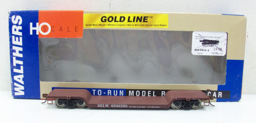 Walthers 7888 MILW Depressed Center Flatcar