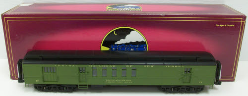MTH 20-4264 Jersey Central 70' Madison RPO Passenger Ca