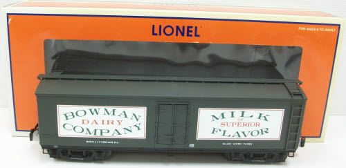 Lionel 6-17399 O Gauge Bowman Dairy Milk Car