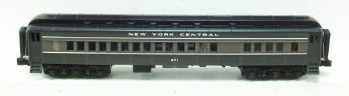 MTH 20-4195 O New York Central 70’ Madison Comb/Din Passenger Car Set (Set of 2)