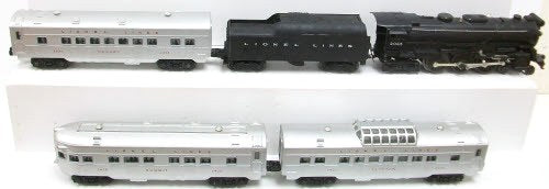 Lionel 1516WS Vintage O 2065 Passenger Set w/2046W,2434,2432,2436