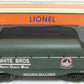 Lionel 6-39452 O Gauge White Bros. Flatcar with Milk Container
