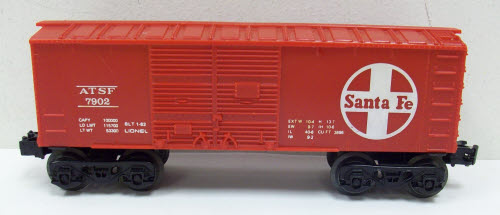 Lionel 6-7902 O Santa Fe Short Boxcar