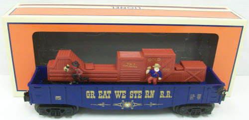 Lionel 6-36887 Great Western Animated Gondola