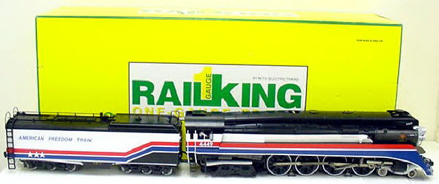 MTH 70-3006-1 American Freedom Train G Scale GS-4 4-8-4 Steam Locomotive w/PS2