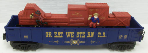 Lionel 6-36887 Great Western Animated Gondola