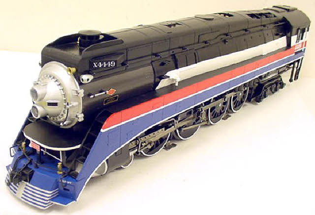 MTH 70-3006-1 American Freedom Train G Scale GS-4 4-8-4 Steam Locomotive w/PS2