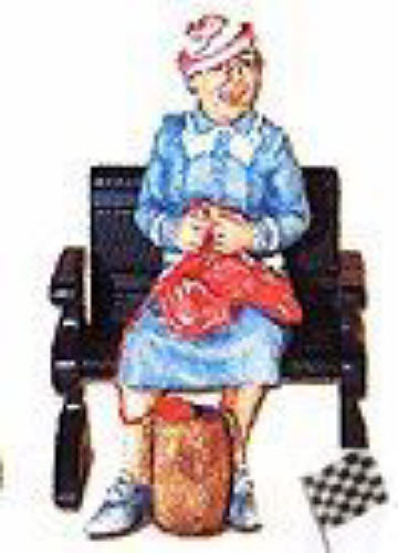 Aristo-Craft 60066 G Scale Seated Female Sewing