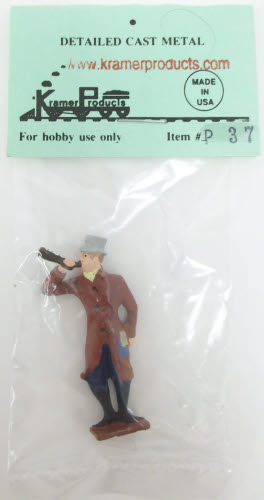 Kramer P37 1:48 Scale Standing Hobo Drinking Bottle Figure