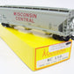 Accurail 2004 HO Wisconsin Central ACF 3-Bay Covered Hopper Kit
