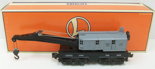 Lionel 6-19837 Bucyrus Erie Blk Cab 6-Wheel Truck Crane