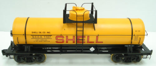 USA Trains 15113 G Shell 10,000-Gallon Tank Car Orange