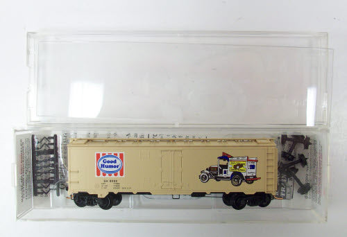 Micro-Trains 05900580 N Good Humor 40' Steel Ice Reefer W/Preco Fan #8002