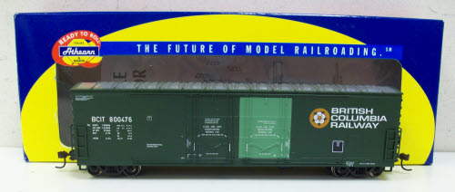 Athearn 91279 HO British Columbia Railway 50' Double Plug Door Boxcar 800476