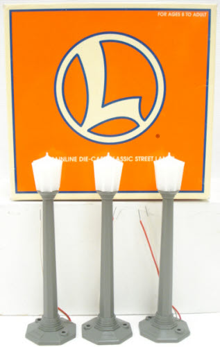 Lionel 6-22950 O Classic Street Lamps Set of 3