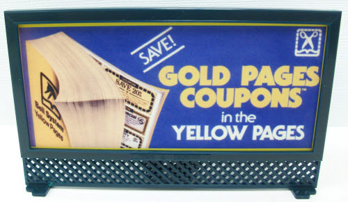 T&C 2602-54 Yellow Pages Lighted Blinking Billboard