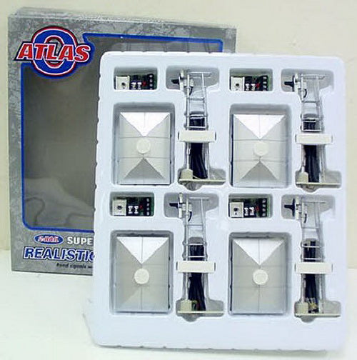 Atlas 7936 2-Rail Single Target Mast Signal (Set of 4)