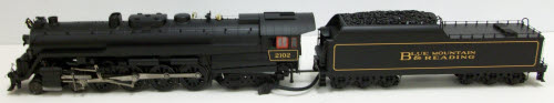 MTH 20-3250-1 BM&R 4-8-4 T-1 Steam Locomotive High Rail w/PS2.0 #2102