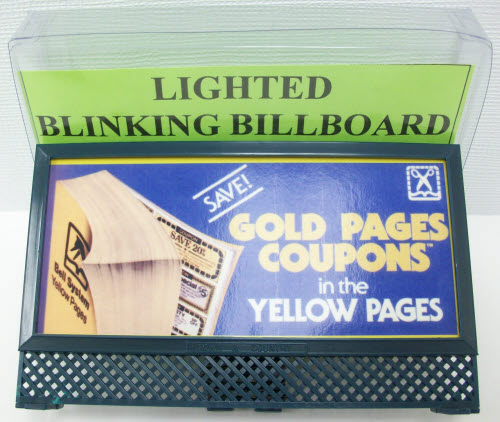 T&C 2602-54 Yellow Pages Lighted Blinking Billboard
