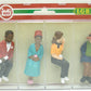 LGB 5147 Sitting Figures (Set of 4)