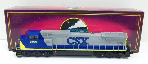 MTH 20-2006-0 CSX Dash-8 Diesel Engine with Horn #7753