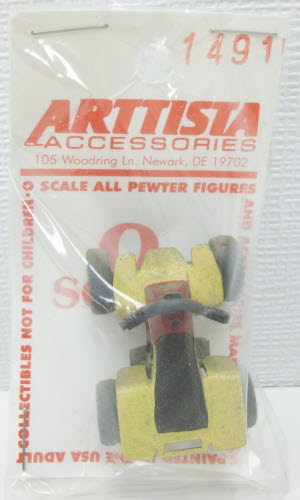 Arttista 1491 O Scale Pewter Muddy ATV