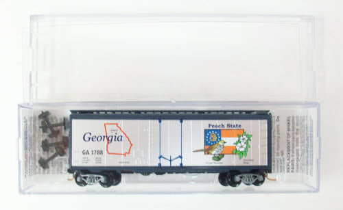 Micro-Trains 02100408 N Georgia States of the Union 40' Plug Door Boxcar #1788