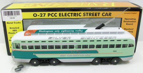 MTH 30-2595-1 Washington PCC Electric Street Car With PS2