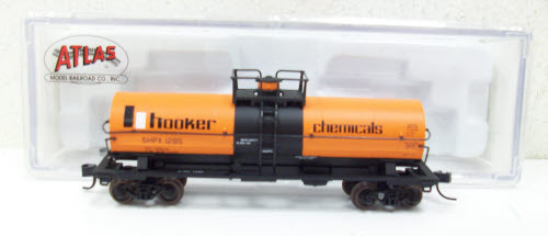 Atlas 43772 N Scale Hooker Chemicals Tank Car #1285
