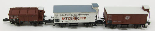 Marklin 86619 Z Royal Prussian State Railroad KPEV Freight Car Set (Set of 3)