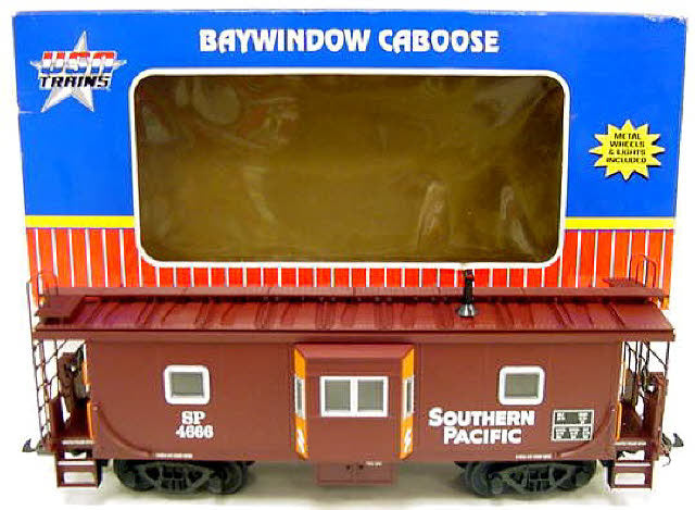 USA Trains R12052 G Southern Pacific Illuminated Bay Window Caboose