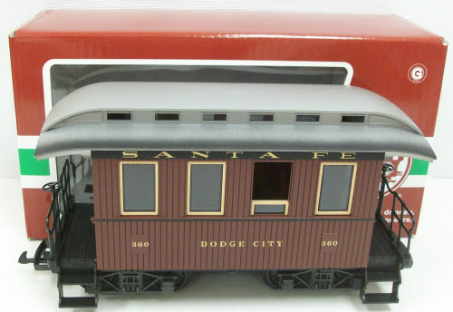 LGB 36063 Santa Fe Dodge City Passenger Car