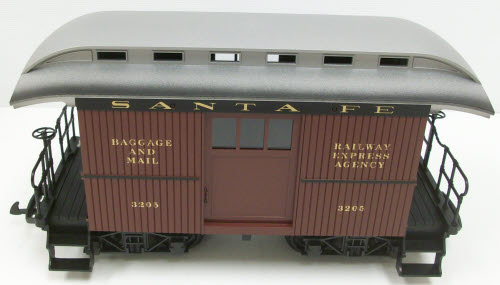 LGB 32050 G Scale Santa Fe Baggage Car