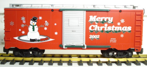 Lionel 8-87023 Merry Christmas 2002 Boxcar