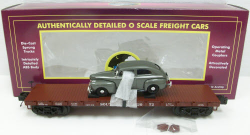 MTH 20-98687 Southern 50-Ton 41' Wood Flatcar