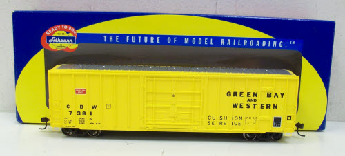 Athearn 87405 GB&W 50' FMC Plug Door Boxcar 7381
