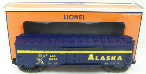 Lionel 6-19576 O Gauge Alaska Reefer Car #6672