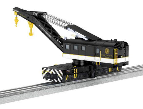 Lionel 6-29877 O Gauge Southern Command Control Crane Car #D-76