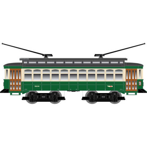O gauge trolley outlet