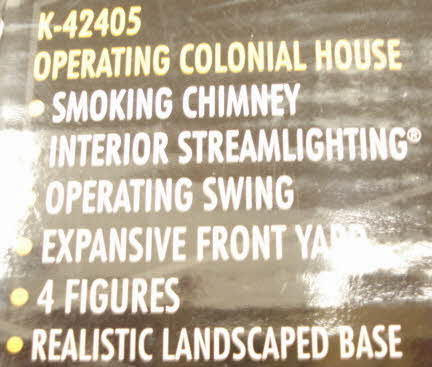 K-Line K42405 O Operating Colonial House