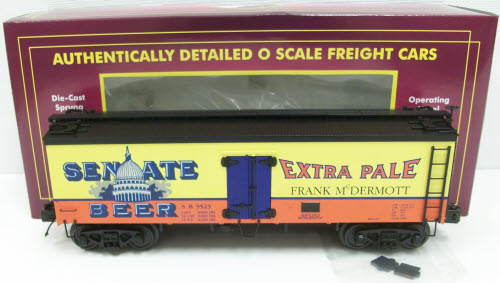 MTH 20-94348 Senate Beer Woodsided Reefer Car