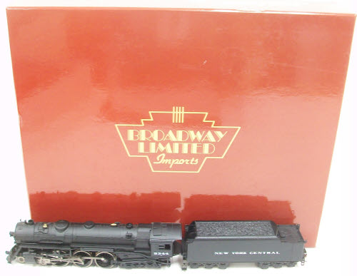 Broadway Limited 1 HO New York Central Steam Hudson 4-6-4 Steam Locomotive #5344