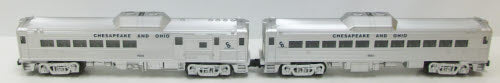 MTH 30-2694-1 O Chesapeake & Ohio RDC Budd Car Set w/Proto-Sound 2.0 (Set of 2)