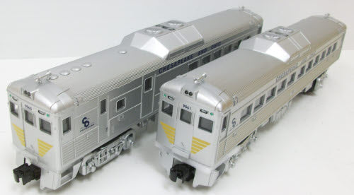 MTH 30-2694-1 O Chesapeake & Ohio RDC Budd Car Set w/Proto-Sound 2.0 (Set of 2)