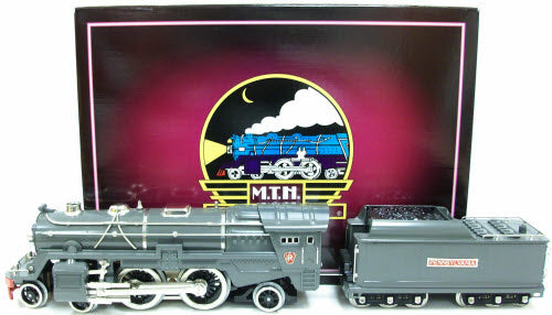 MTH 10-1254-1 Std. Gauge PRR Tinplate No. 392E Steam Locomotive & Tender w/PS2