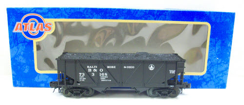 Atlas 6437-4 O Baltimore & Ohio 50-Ton War Emergency Hopper #733168 (3Rail)