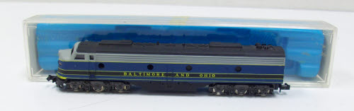 Atlas 2102 N Baltimore & Ohio EMD E8 Diesel Locomotive